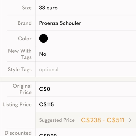 PROENZA SHOULER FLATS size 38 eu - Picture 12 of 12